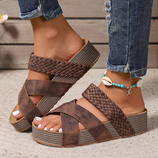 MIEL | Sandalias con plataforma