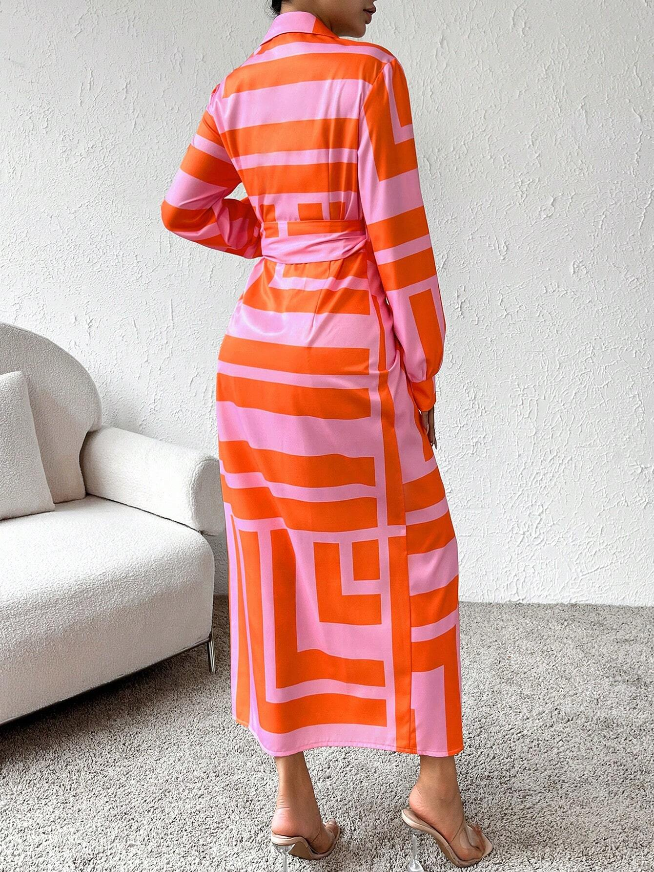 AMELIA | Vestido estampado cruzado