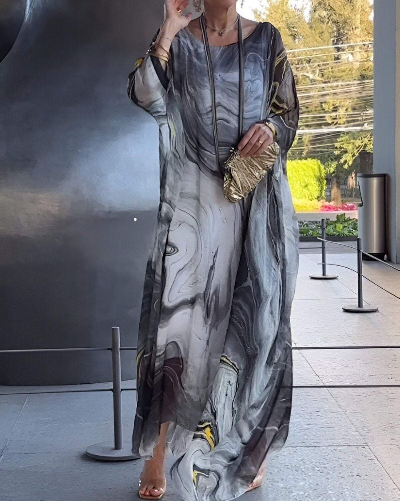 SOREA | Vestido largo de gasa