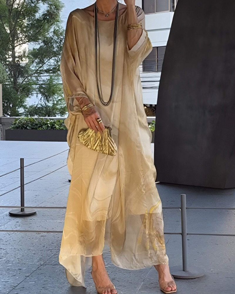 SOREA | Vestido largo de gasa