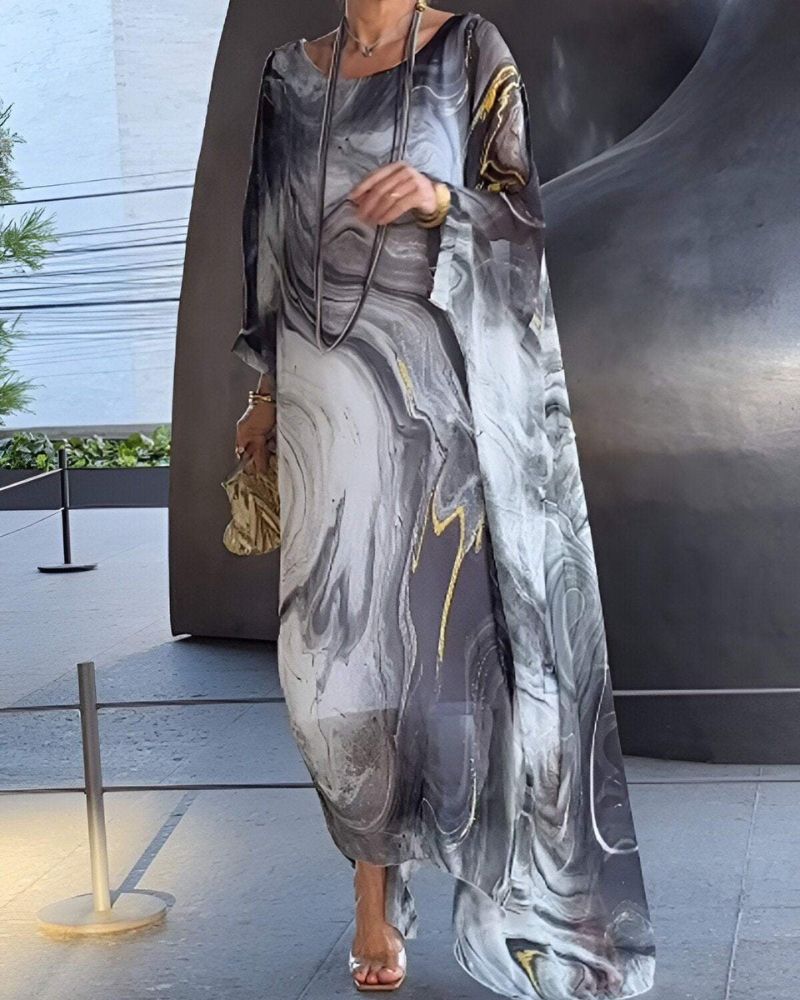 SOREA | Vestido largo de gasa