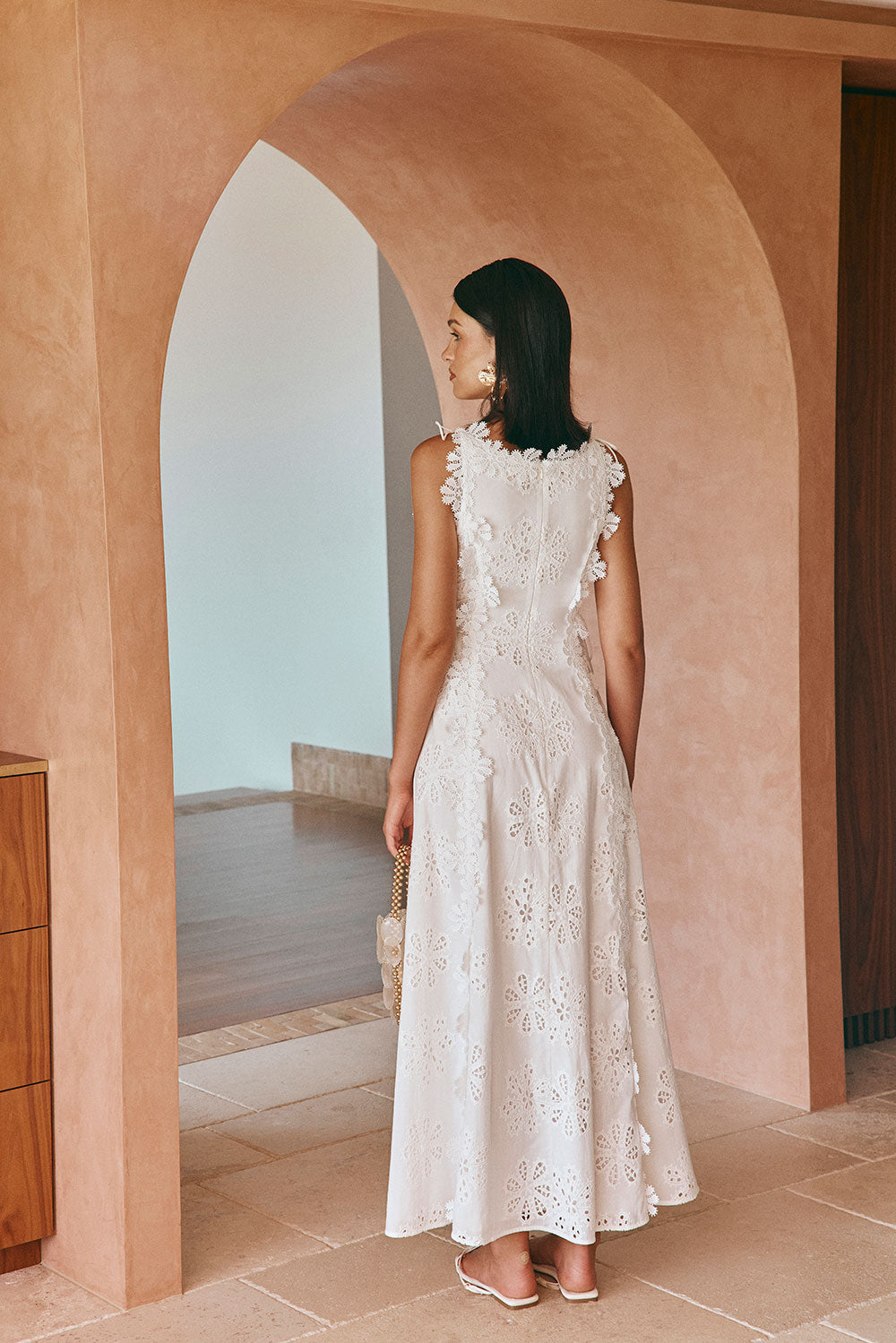 LORENA | Vestido estampado de diseño