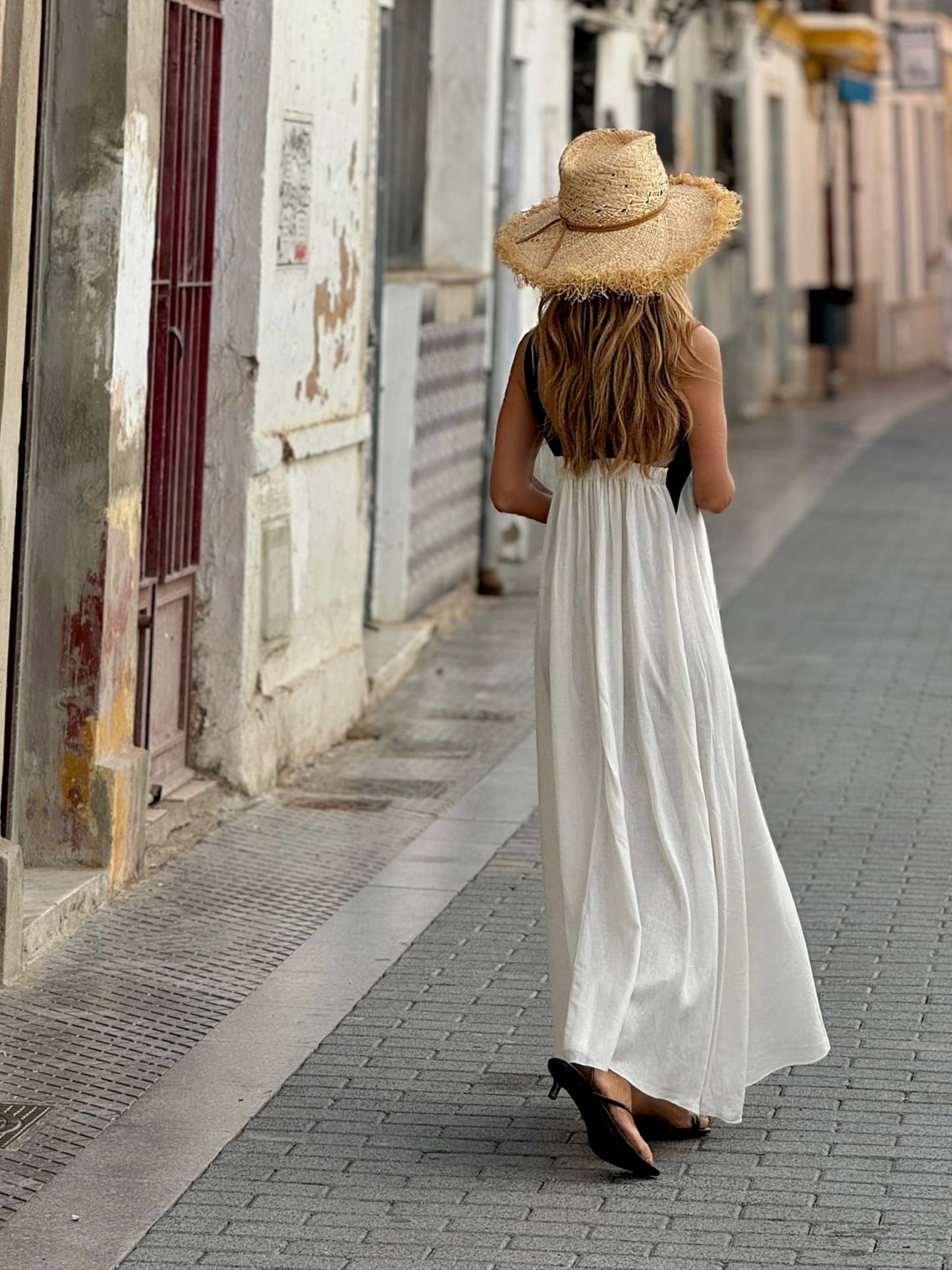 CANELA | Vestido con escote cruzado