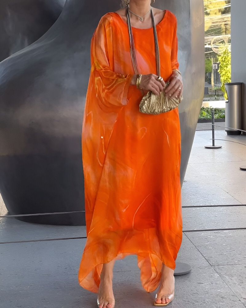 SOREA | Vestido largo de gasa