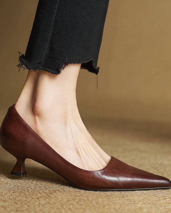 ALMA | Zapatos de tacón bajo