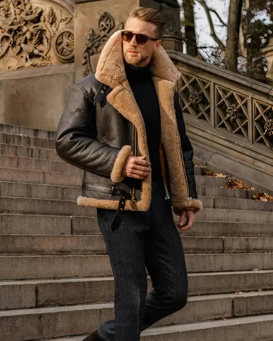 MAVERICK | Chaqueta de cuero acolchada