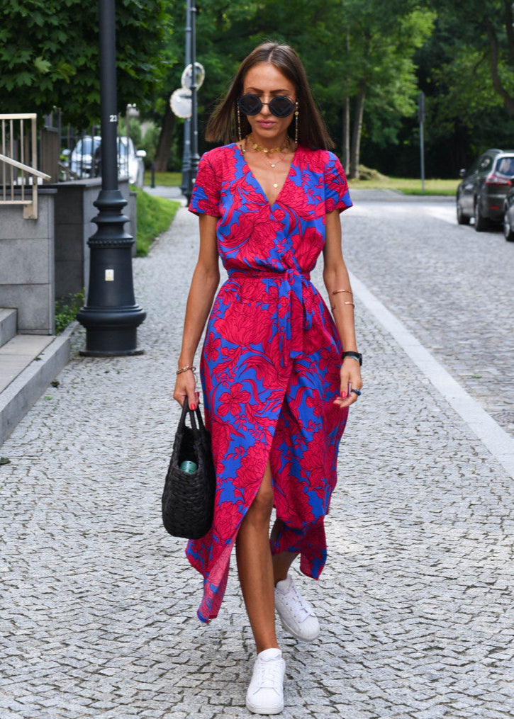 ATENAS | Vestido con estampado floral