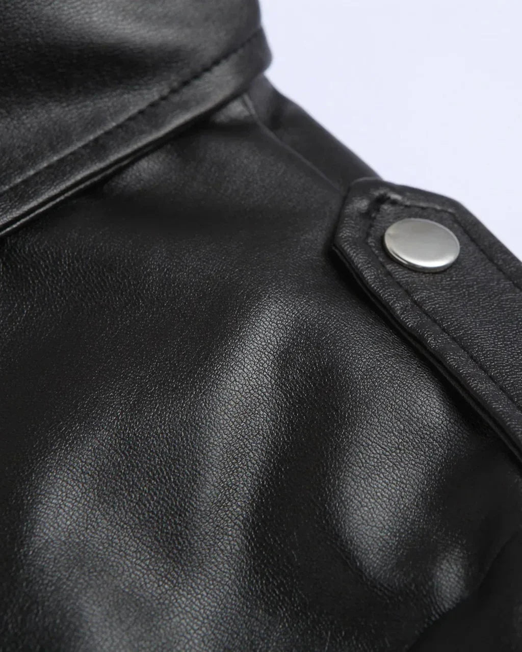 CONNOR | Chaqueta de cuero bomber clásica