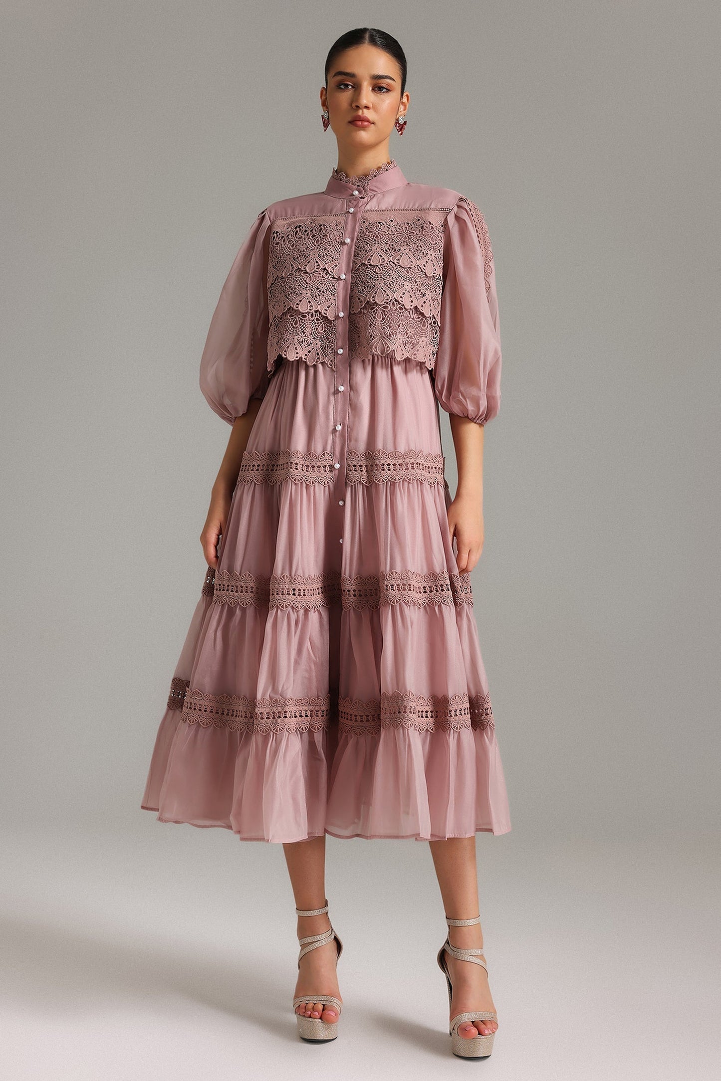 ROSE | Vestido de encaje elegante