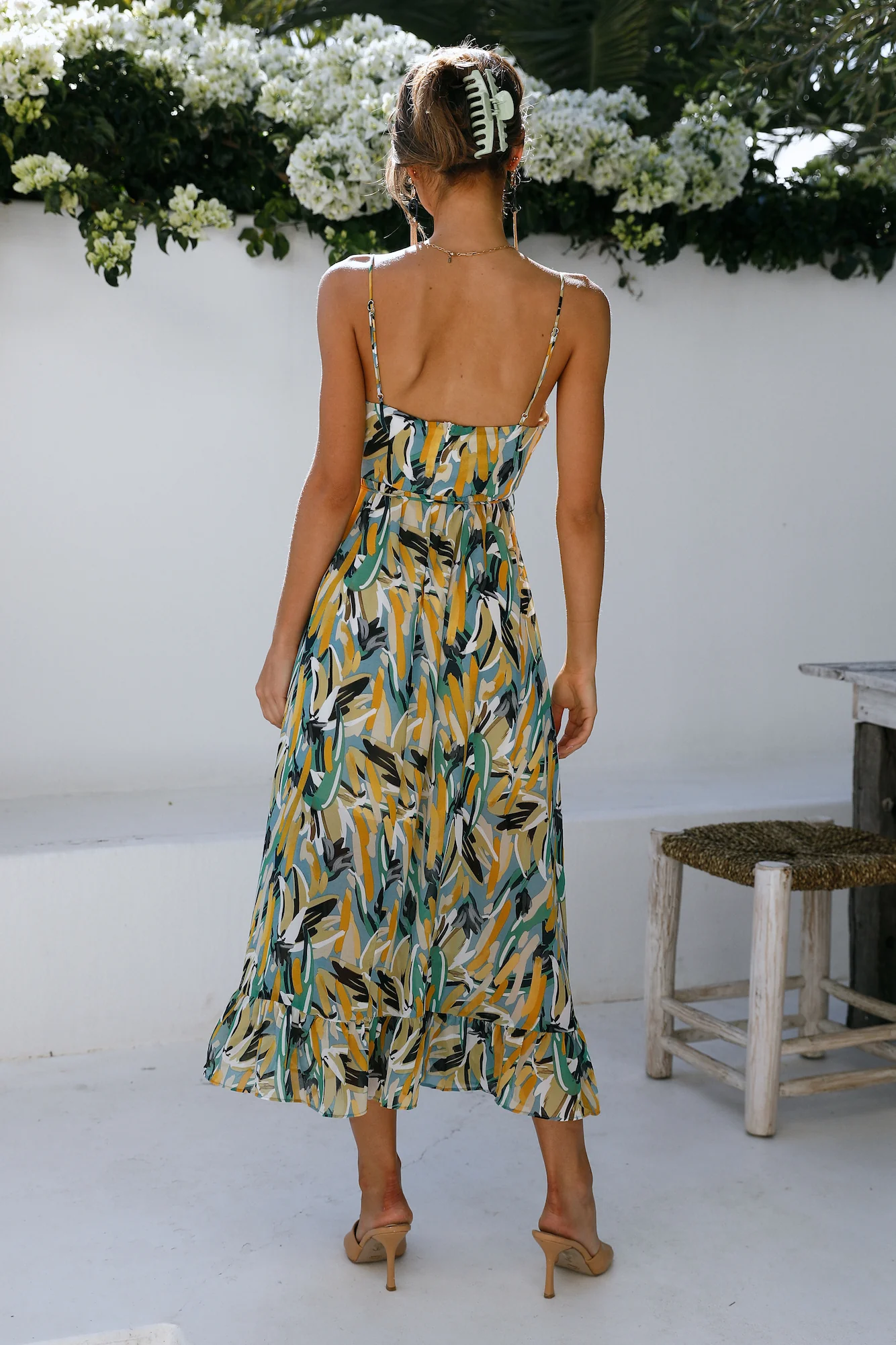 DORIA | Vestido estampado de temporada