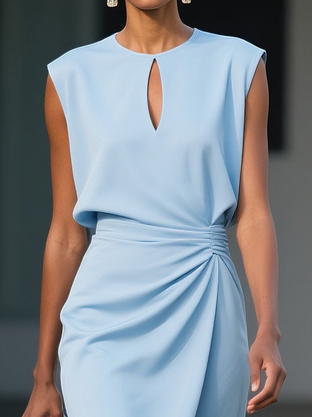 ALESSIA | Vestido midi de diseño.