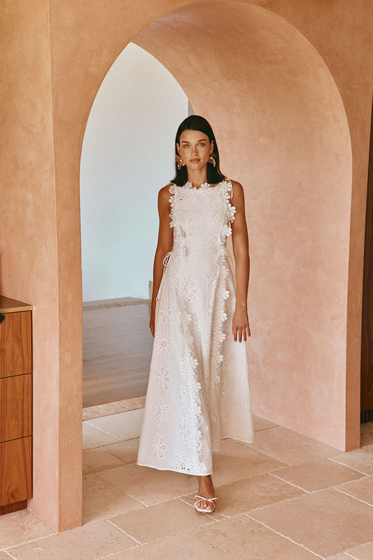 LORENA | Vestido estampado de diseño