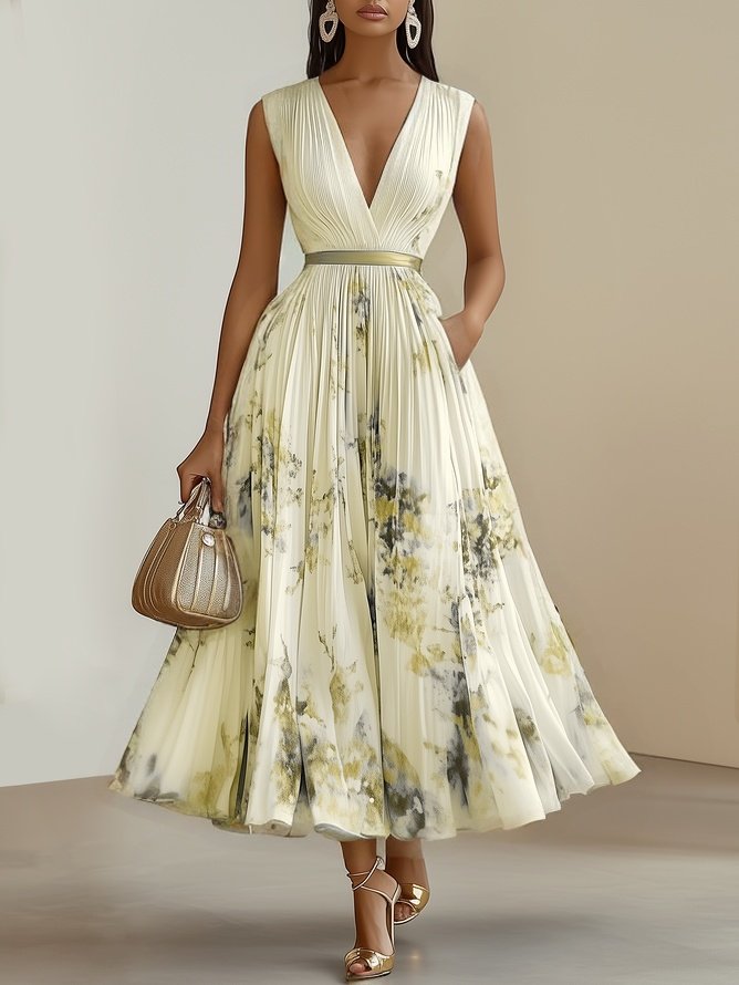 ISABEL | Vestido estampado elegante