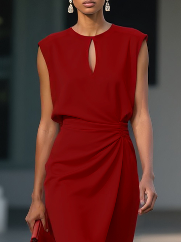 ALESSIA | Vestido midi de diseño.