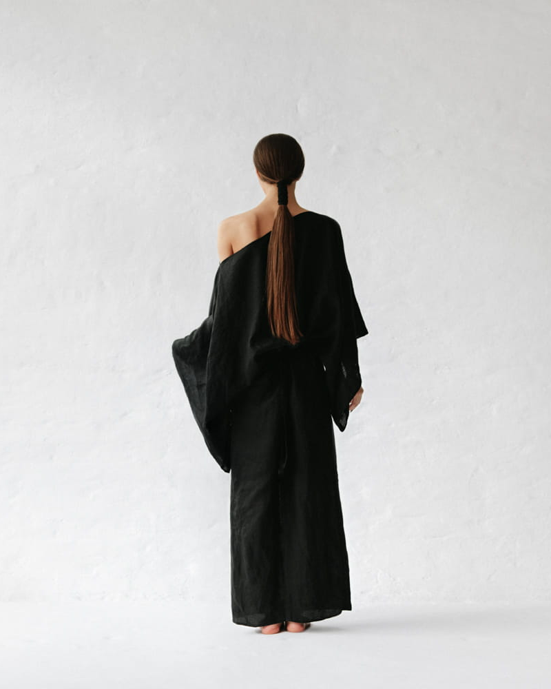 NOURA | Vestido largo de lino