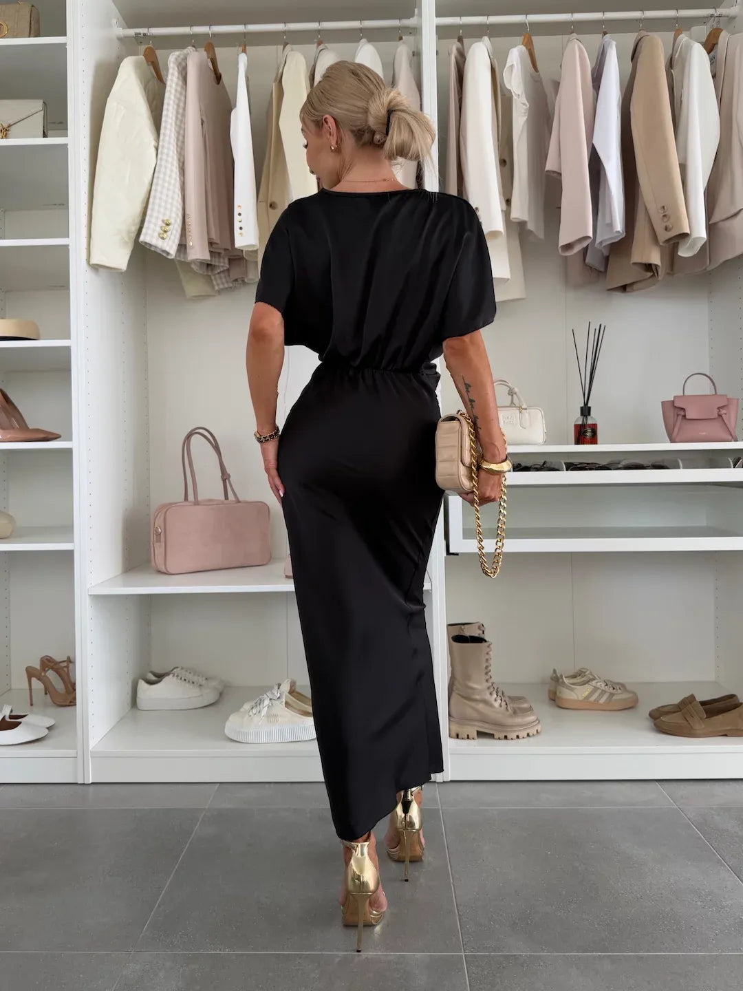 EMILIA | Vestido con nudo cruzado