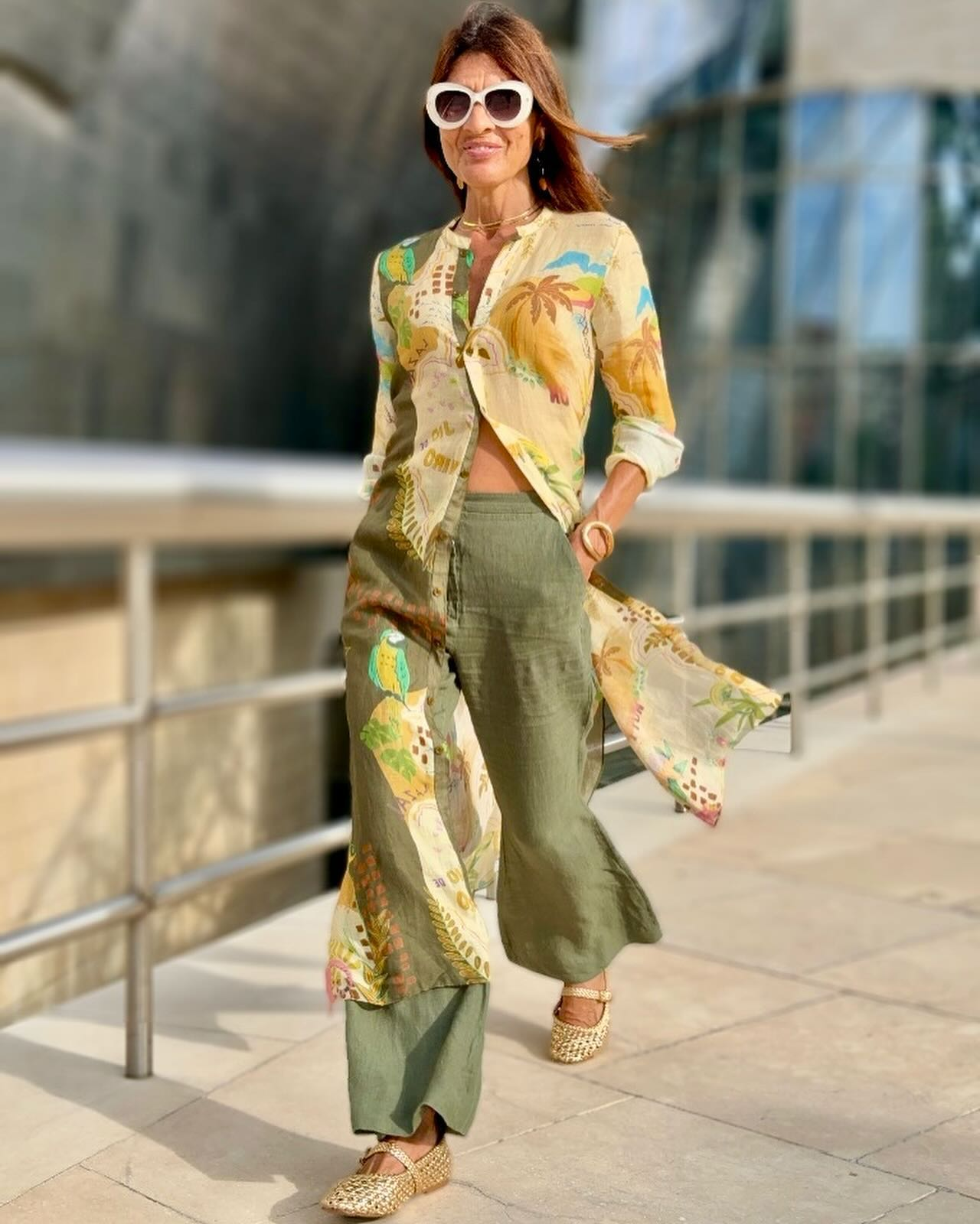 ELISA | Vestido estampado de temporada