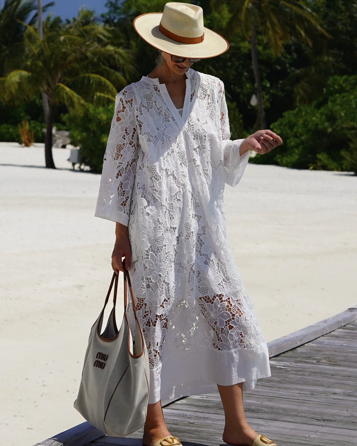 SILVINA | Vestido largo estmapado