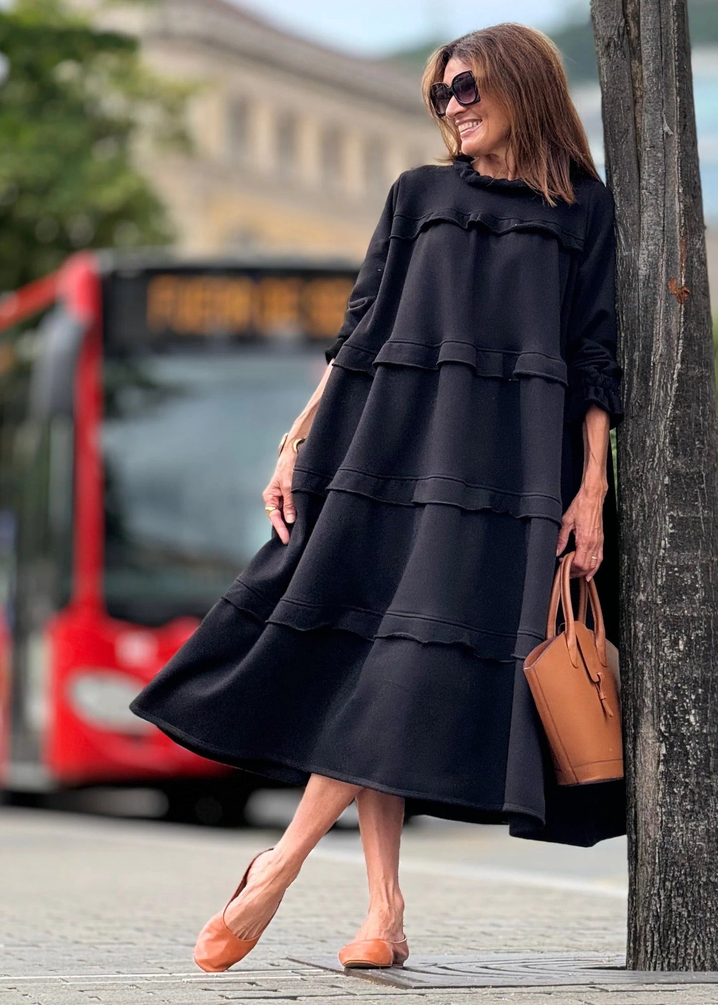 ANNIE | Vestido midi de diseño