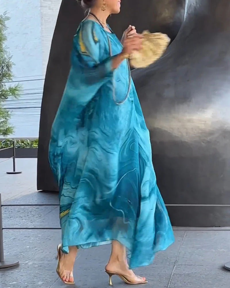 SOREA | Vestido largo de gasa