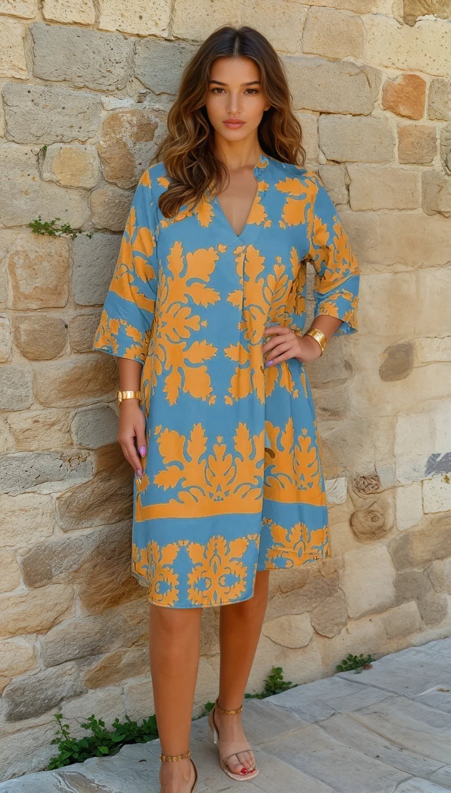 ALBA | Vestido primaveral fluido y elegante