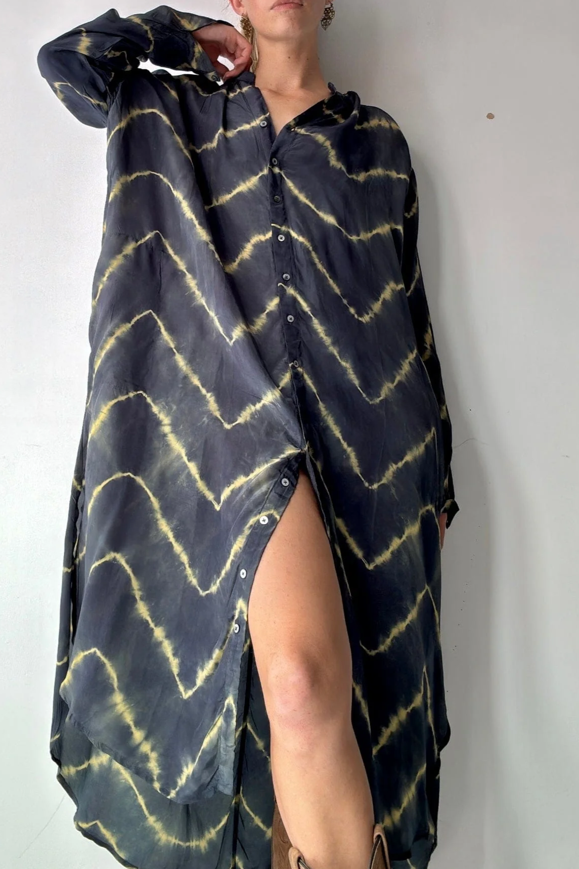 JULIE | Maxi vestido boho de rayas