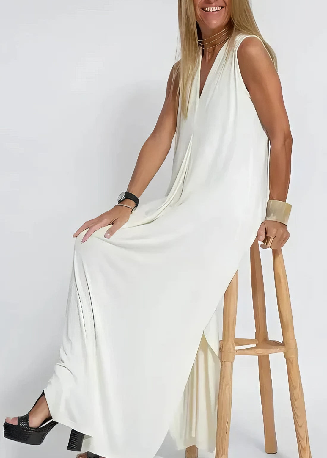 NATALIA | Elegante vestido largo