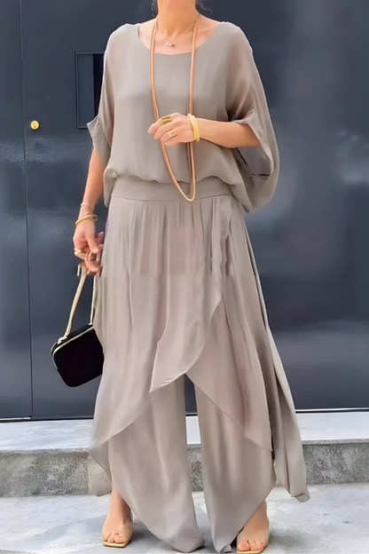 VEGA  | Conjunto fluido de chifón