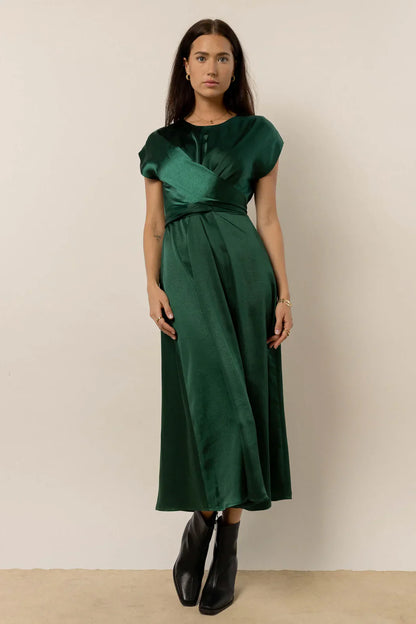 CLARINE | Vestido midi elegante