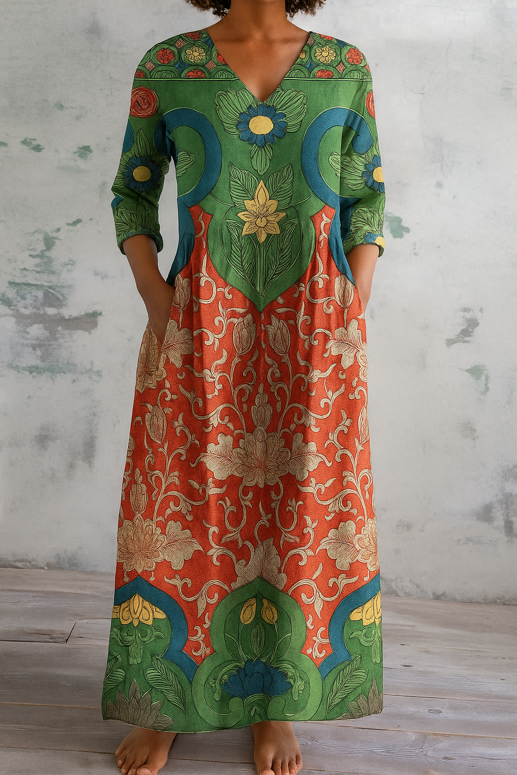 EMILIA | Vestido casual artístico