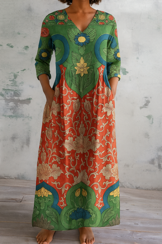 EMILIA | Vestido casual artístico