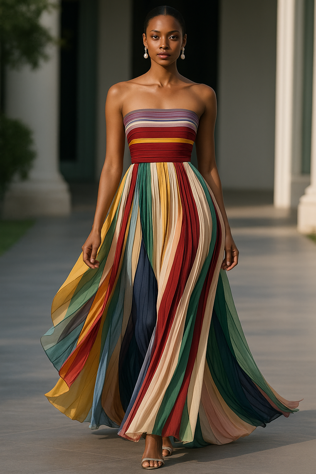 GIULIA | Vestido largo sofisticado.