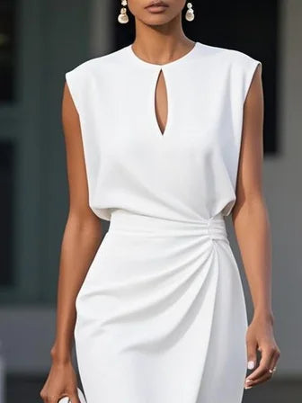 ALESSIA | Vestido midi de diseño.