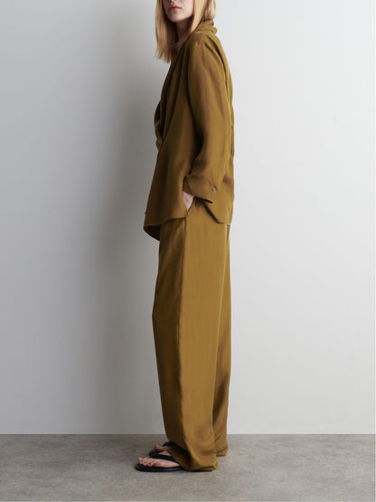 AURA | Conjunto de traje con solapa de chal