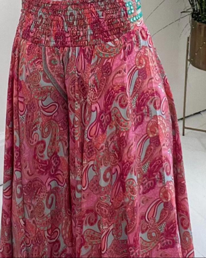 VIBRA | Pantalón boho estampado