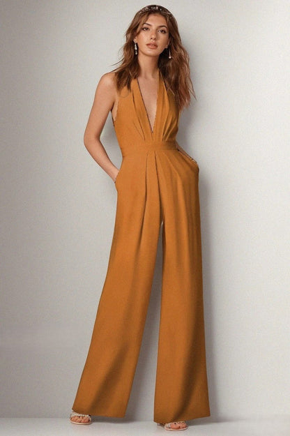 FIORA | Mono de diseño con cuello halter