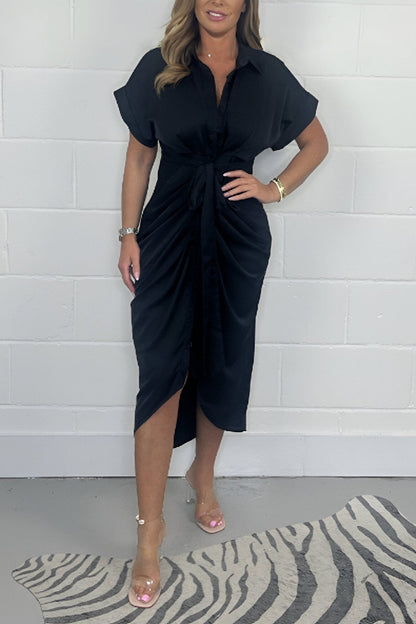 VALERIA | Vestido plisado elegante