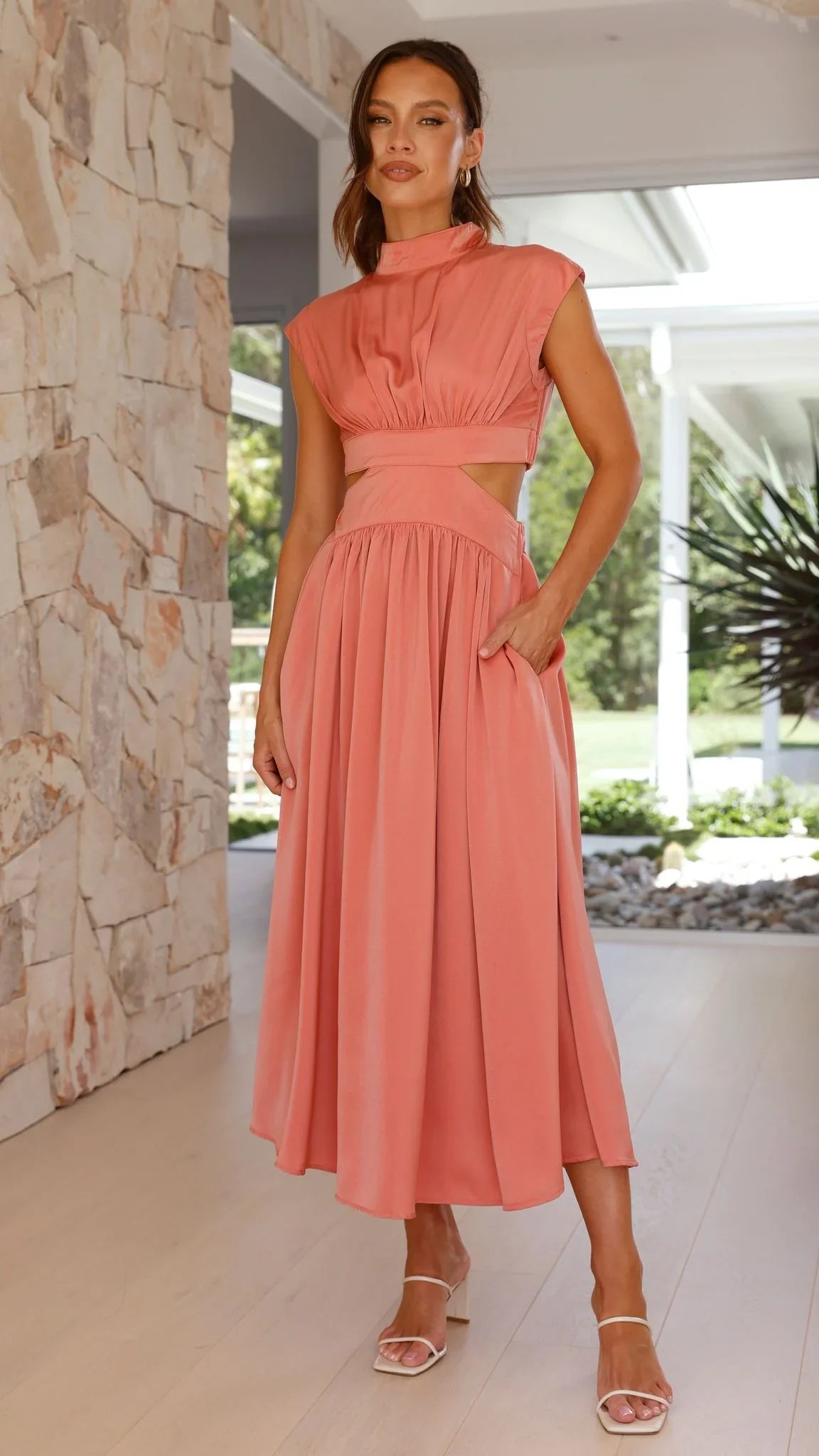 REINA | Vestido largo sin mangas