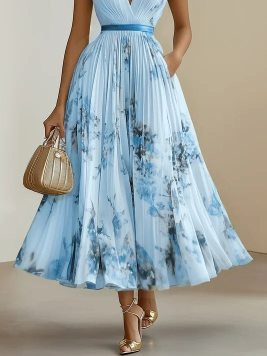 ISABEL | Vestido estampado elegante