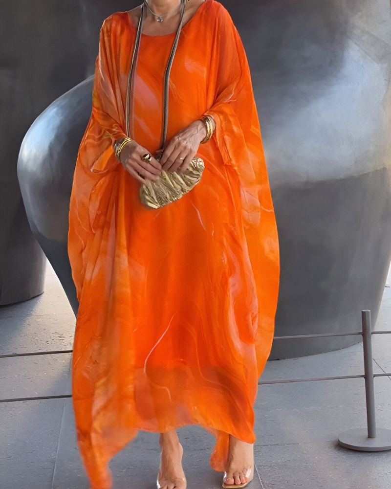 SOREA | Vestido largo de gasa