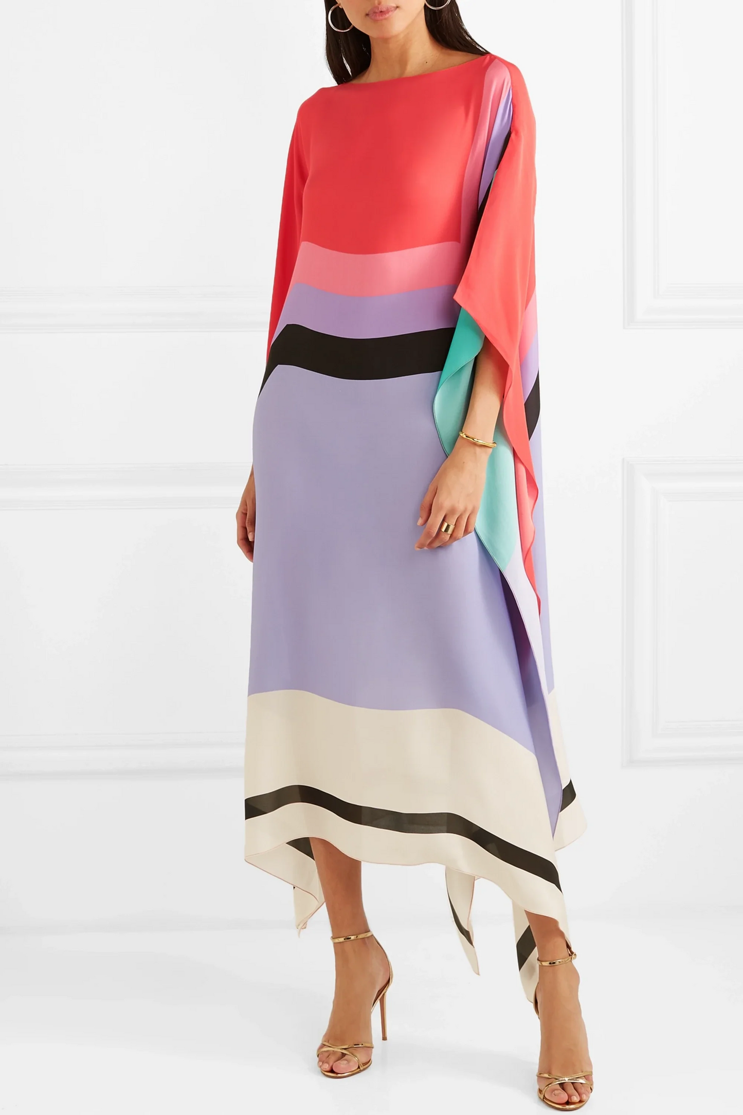 IRIS | Elegante caftán estampado