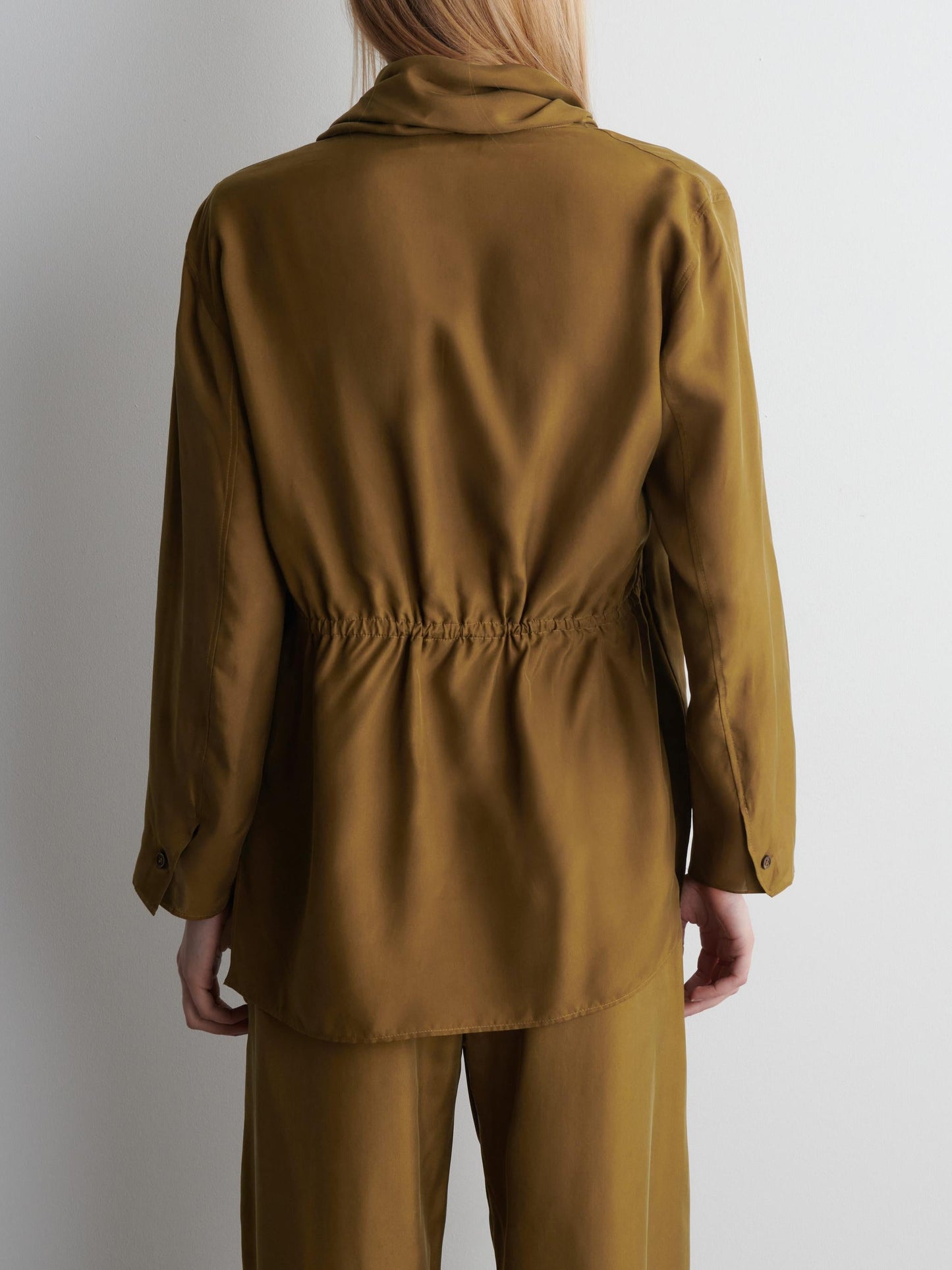 AURA | Conjunto de traje con solapa de chal