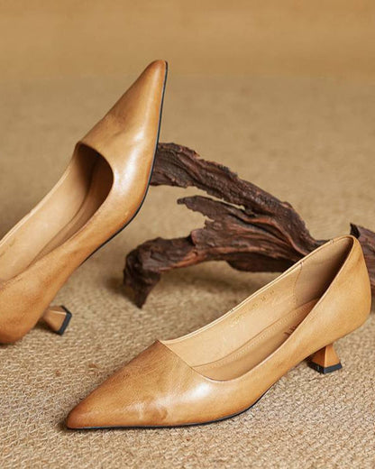 ALMA | Zapatos de tacón bajo