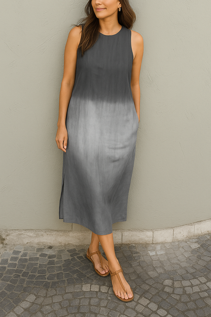 MARÉ | Vestido liso difuminado