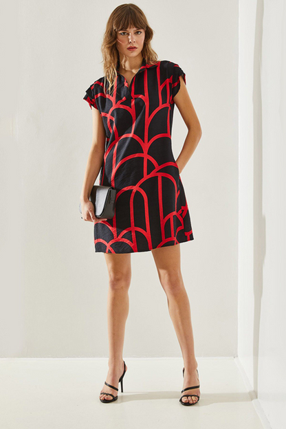 HELENA | Vestido sofisticado de manga corta