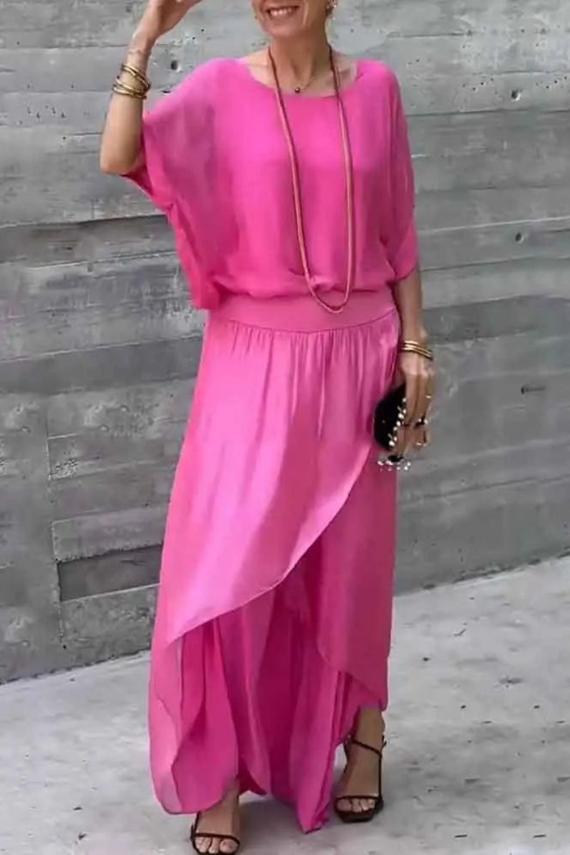 VEGA  | Conjunto fluido de chifón