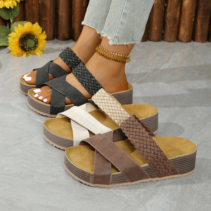 MIEL | Sandalias con plataforma
