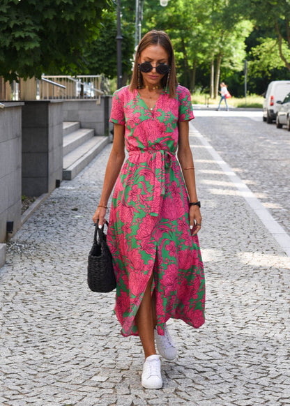 ATENAS | Vestido con estampado floral