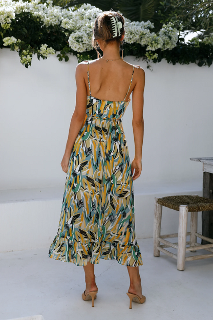 DORIA | Vestido estampado de temporada