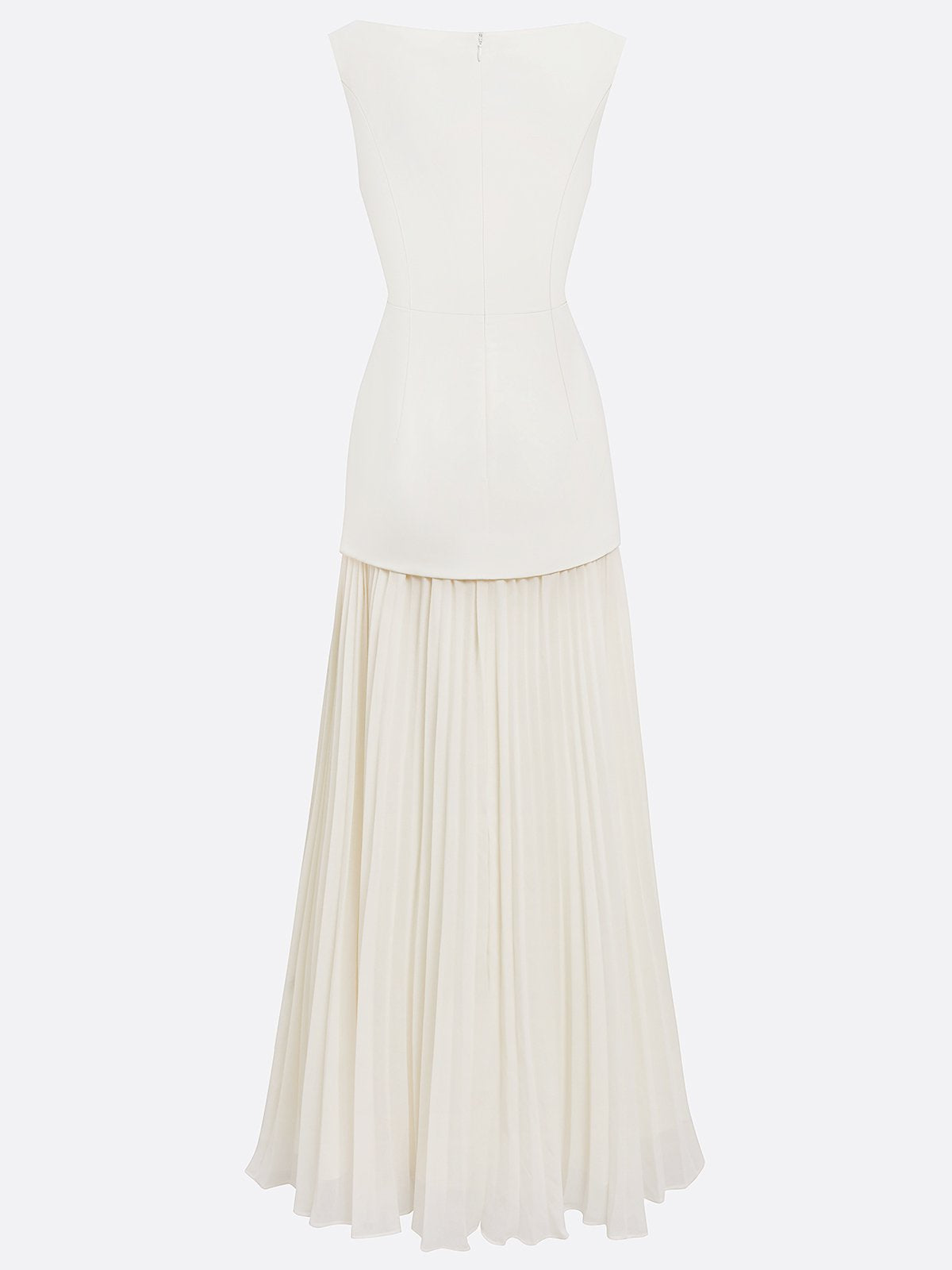 ELVIRA | Vestido largo plisado de diseño